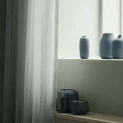 Vase -CEOLA- Farbe Tradewinds Höhe 18 cm