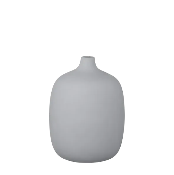 Vase -CEOLA- Farbe Tradewinds Höhe 19 cm