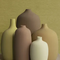 Vase -CEOLA- Farbe Transparent Yellow - Größe 13 cm