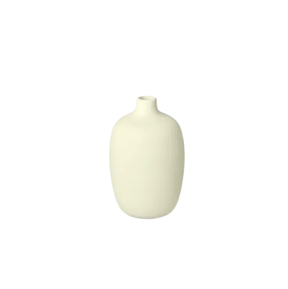 Vase -CEOLA- Farbe Transparent Yellow - Größe 13 cm