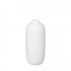 Vase -CEOLA- Farbe White Höhe 18 cm