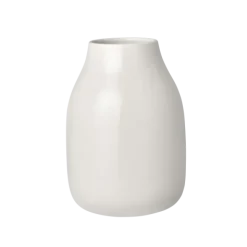 Vase -COLORA- Farbe Moonbeam, glänzend - Größe L