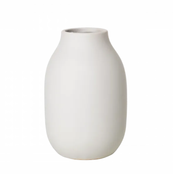 Vase -COLORA- Farbe Moonbeam, soft touch - Größe S