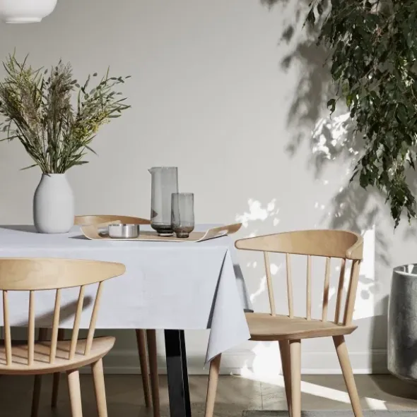 Vase -COLORA- Farbe Moonbeam, soft touch - Größe S
