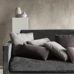 Vase -COLORA- Farbe Moonbeam, soft touch - Größe S
