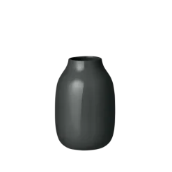 Vase -COLORA- Farbe Peat glänzend - Größe S