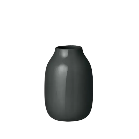 Vase -COLORA- Farbe Peat glänzend - Größe S