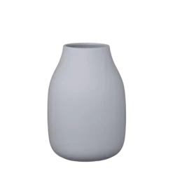 Vase -COLORA- Farbe Tradewinds, soft touch - Größe L