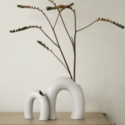 Vase -KAGETSU- Farbe Moonbeam - Größe M