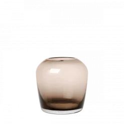 Vase -LETA- Coffee - Größe 11 cm