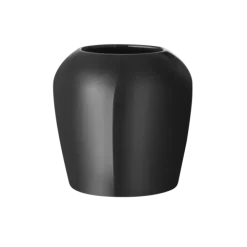 Vase -LETA- Farbe Peat - Größe 15 cm