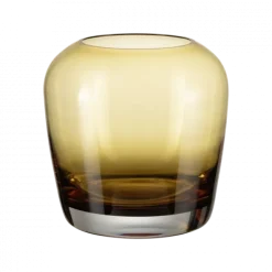 Vase -LETA- Farbe Tan - Größe 13 cm