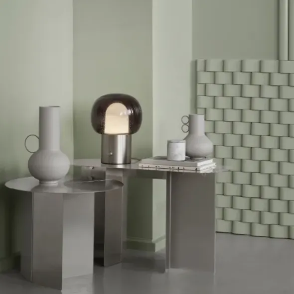 Vase -LOHA- Farbe Moonbeam - Größe S