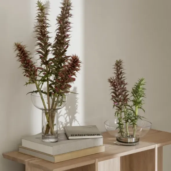 Vase -MIYABI- Farbe Klar - Größe L
