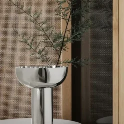 Vase -MIYABI- Farbe Stainless Steel - Größe L