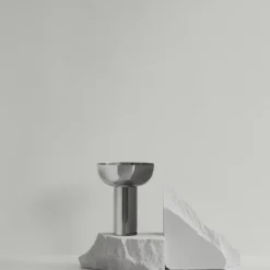 Vase -MIYABI- Farbe Stainless Steel - Größe L