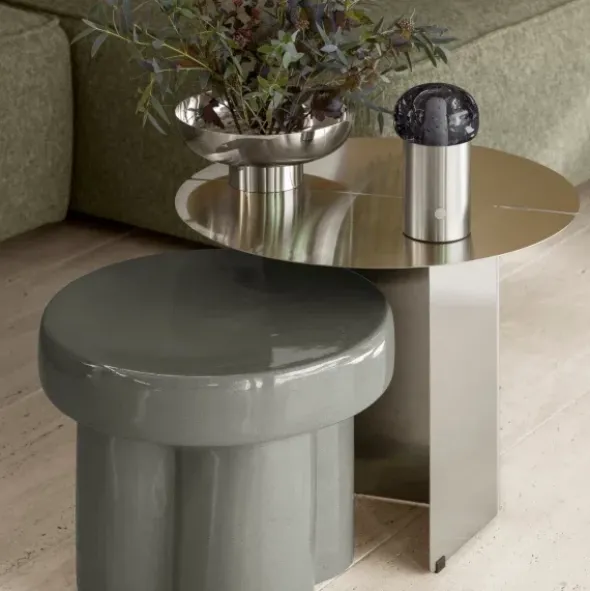 Vase -MIYABI- Farbe Stainless Steel - Größe M