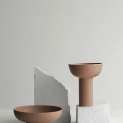 Vase -MIYABI- Farbe Terracotta - Größe M