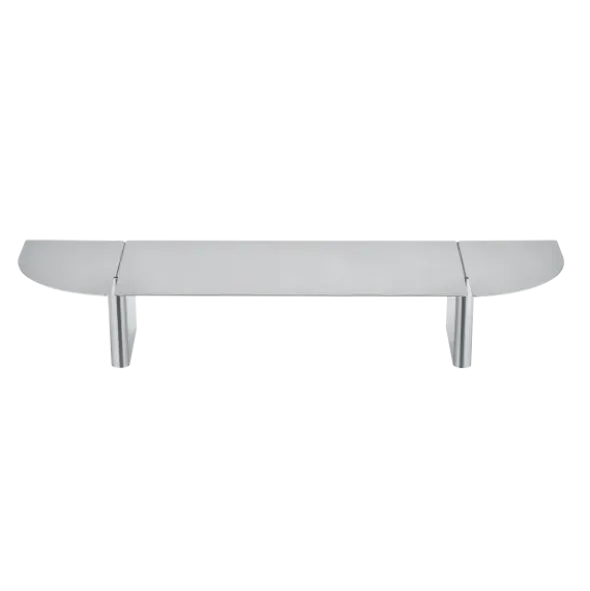 Wandregal -ORU- Farbe Edelstahl Matt - Größe L