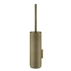 WC-Bürste -MODO ROF- Farbe Brass, mit Wandhalterung