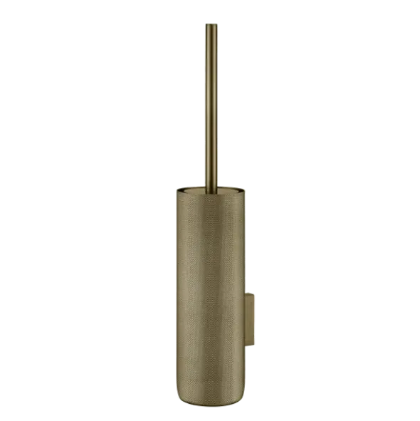 WC-Bürste -MODO ROF- Farbe Brass, mit Wandhalterung