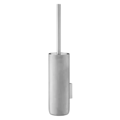 WC-Bürste -MODO ROF- Farbe Edelstahl, mit Wandhalterung