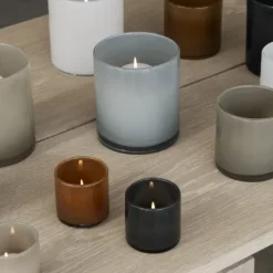 Windlicht -SAGA- Farbe Tradewinds - Größe M