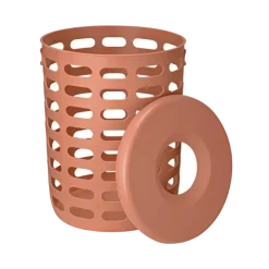 Wäschesammler -KORIE- Farbe Amber Brown
