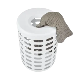 Wäschesammler -KORIE- Farbe White