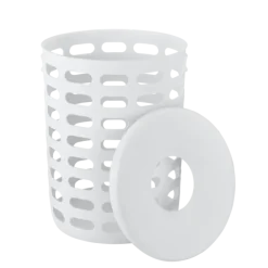 Wäschesammler -KORIE- Farbe White