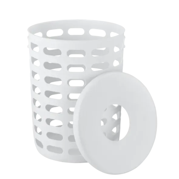Wäschesammler -KORIE- Farbe White
